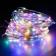 Світлодіодна водонепроникна гірлянда завіса водоспад 3x3 300 led з дистанційним пультом RGB - зображення 3
