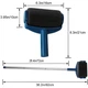 Малярный набор Paint Roller 5 в 1 валик с баком для краски телескопическая штанга для стен и заборов (AA0617) - изображение 7