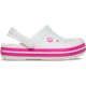 Детские сабо Crocs Juniors' Crocband™ Clog 34 Вайт/пинк 207006 - изображение 4