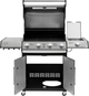 Grill gazowy ogrodowy Teesa BBQ 5006 MASTER 5 palników szafka na butlę 17kW TSA0250 (5901890118347) - obraz 2
