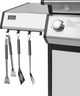 Grill gazowy ogrodowy Teesa BBQ 5006 MASTER 5 palników szafka na butlę 17kW TSA0250 (5901890118347) - obraz 5