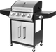 Grill gazowy ogrodowy Teesa BBQ 5007 MASTER 5 palników szafka na butlę 15kW TSA0251 (5901890118354) - obraz 1