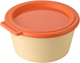 Pojemnik do przechowywania żywności Koziol Nora Box z pokrywką żółto-pomarańczowy 700 ml (4002942691236) - obraz 1