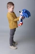 М'яка іграшка Сонік Sonic 28 см Синій з мультфільму - зображення 2