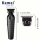 Машинка для стрижки Kemei KM-2299+ Blade - аккумуляторная, USB Type-C, 1200 мАч - изображение 2