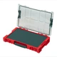 Органайзер для дрібних деталей, 18", 450x296x79, SYSTEM PRO Organizer 100 MFI Red, ORGQPRO100FCZEPG001, QBRICK - зображення 2