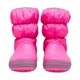 Детские зимние сапоги Crocs Winter Puff Boot Kids 26 розовый/серый 14613 - изображение 8