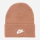 Шапка Nike U Peak Beanie Tc Fut F24 L HF0186-688 One Size Rose Gold/White (0198485557215) - изображение 1