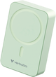 УМБ Verbatim Charge Go Essentials Magnetic Wireless 20000 mAh 35W Green (23942322245) - зображення 2