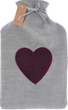 Чохол для грілки Home & Styling Collection з трикотажу 35 см Сірий (5902973444575) - зображення 1