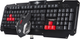 Комплект бездротовий Marvo KW509 Black (KW509 CZ/SK) - зображення 1