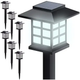 Солнечные садовые LED фонари "Домики" 6 шт Gardlov 25421 - уличные светильники на солнечной батарее для сада и двора - изображение 1