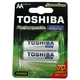 Акумулятор TOSHIBA HR6 AA 2600mAh Ready to Use Ni-MH 2bl - зображення 3