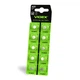 Батарейка лужна Videx AG 5 (LR754) BLISTER CARD 10 pcs - изображение 1
