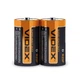 Батарейка Videx R20 2шт shrink - зображення 3