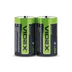 Батарейка Videx LR20 2шт shrink - зображення 3