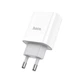Зарядне HOCO 1USB 1Type-C PD20W QC3.0 3.1A білe - зображення 9
