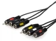 Кабель ATCOM 3RCA-3RCA 1.8m 10711 - зображення 2