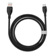 Кабель Baseus USB AM - Type-C Pudding Series P10355703111-00 100W 1.2m Black - зображення 1
