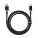 Кабель Power Delivery Baseus USB - Type-C Dura Series PD60W 1m Black-gold P10377802U01-00 - изображение 1