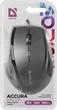 Миша DEFENDER Accura MM-362 6 кнопок 800-1600 dpi чорна - изображение 3