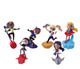 Набір фігурок Дівчата супергерої DC Super Hero Girls міні фігурки 6шт/набір 9 см - зображення 2