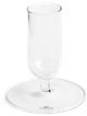 Mini wazon na kwiaty HAY Tiny szklany, przezroczysty, wysokość 8.5 cm (5710441350286) - obraz 1