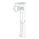 Топор, 1000 г, ручка из фибергласса INTERTOOL HT-0263 - изображение 10