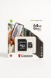 Картка пам'яті Kingston microSDXC 64 GB Canvas Select Plus Class 10 UHS-I U1 V10 A1 (SDCS2/64GBSP) - зображення 1
