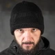 Вязаная балаклава трансформер черная размер универсальный - изображение 2