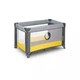 Ліжечко-манеж Lionelo Stefi Yellow Lemon 64 х 124 х 73 см - сіро-жовтий - изображение 4