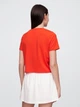 Спортивная футболка для фитнеса женская GAP 707336240 L Красная (1159843795) - изображение 2
