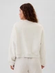 Свитшот на флисе женский GAP 194053650 XL Молочный (1159843861) - изображение 2