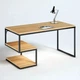 Стіл офісний/комп’ютерний у стилі Лофт каркас металевий StepLoft Comp-table-100 - изображение 2
