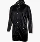 Куртка унісекс Rains Long Jacket Velvet XS/S Чорний 1202-VELVETBLACK - зображення 1
