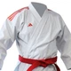 Кимоно для ката Adidas Shori с красными полосами на плечах | белый |Adidas K999ST размер 190 - изображение 8