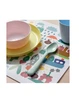 Детские ложки IKEA 4 шт разноцветные пластиковые - изображение 4