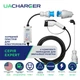 Зарядка для електромобіля 7.4 квт 32а 1-фаза type 1 (американське авто) 8м expert UACHARGER, CHC-EX120711-21-8 - зображення 2