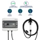 Зарядка для електромобіля 9.2 квт 40а 1-фаза type 1 (американське авто) 9м wall rfid UACHARGER, CHC-WLRF220911-21-9 - зображення 6