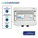 Зарядка для електромобіля 22квт 32а 3-фази type 2 (європейське авто) 8м power UACHARGER, CHC-PW222223-21-8 - зображення 5