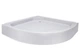 Душевой поддон Lidz Kapielka ST80x80x14, полукруглый LKAST808014 - изображение 2