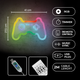 Декоративна неонова LED вивіска Forever Light GAMEPAD FLRNE04 41 x 27.5 см (RTV200004) - зображення 3