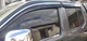 Хромированные ветровики Sunplex (4 шт) для Nissan Navara 2006-2015 годов. - изображение 2