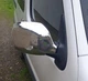 Накладки на дзеркала Carmos із турецької сталі для Renault Kangoo (2004-2008) - 2 шт. - зображення 2