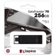 USB Flash Kingston 256GB USB Type-C DataTraveler 70, Retail - изображение 4