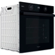 Вбудована духовка Whirlpool OMSR58CU1SB Електрична 71 л Чорний - зображення 2
