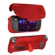 Защитный двухсторонний чехол с подставкой JYS (RED) для портативной игровой консоли Valve Steam Deck / Steam Deck OLED - изображение 7