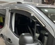 Хромированные ветровики (2 шт, Niken) для Peugeot Partner/Rifter 2019- годов. - изображение 1