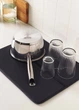 Коврик для сушки посуды IKEA темно-серый, 44×36 см - изображение 2
