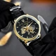 Наручные часы Awarder 022-3D Automatics Metall Не забуду Дом Black-Gold - изображение 4